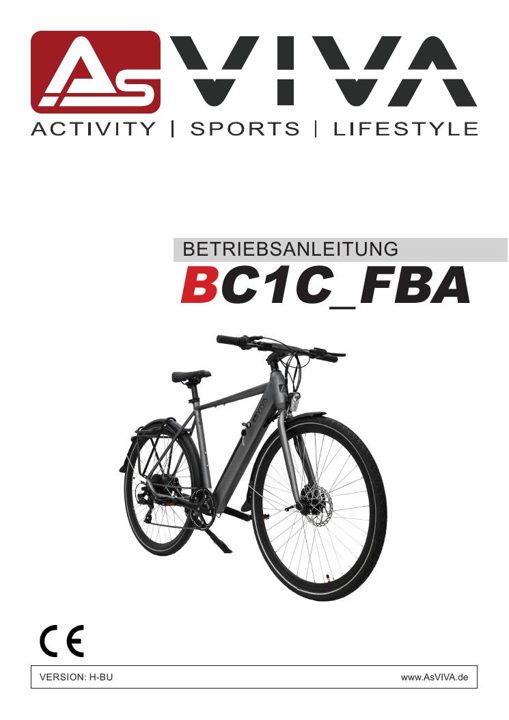 E-Bike BC1B – 28" Urban Citybike