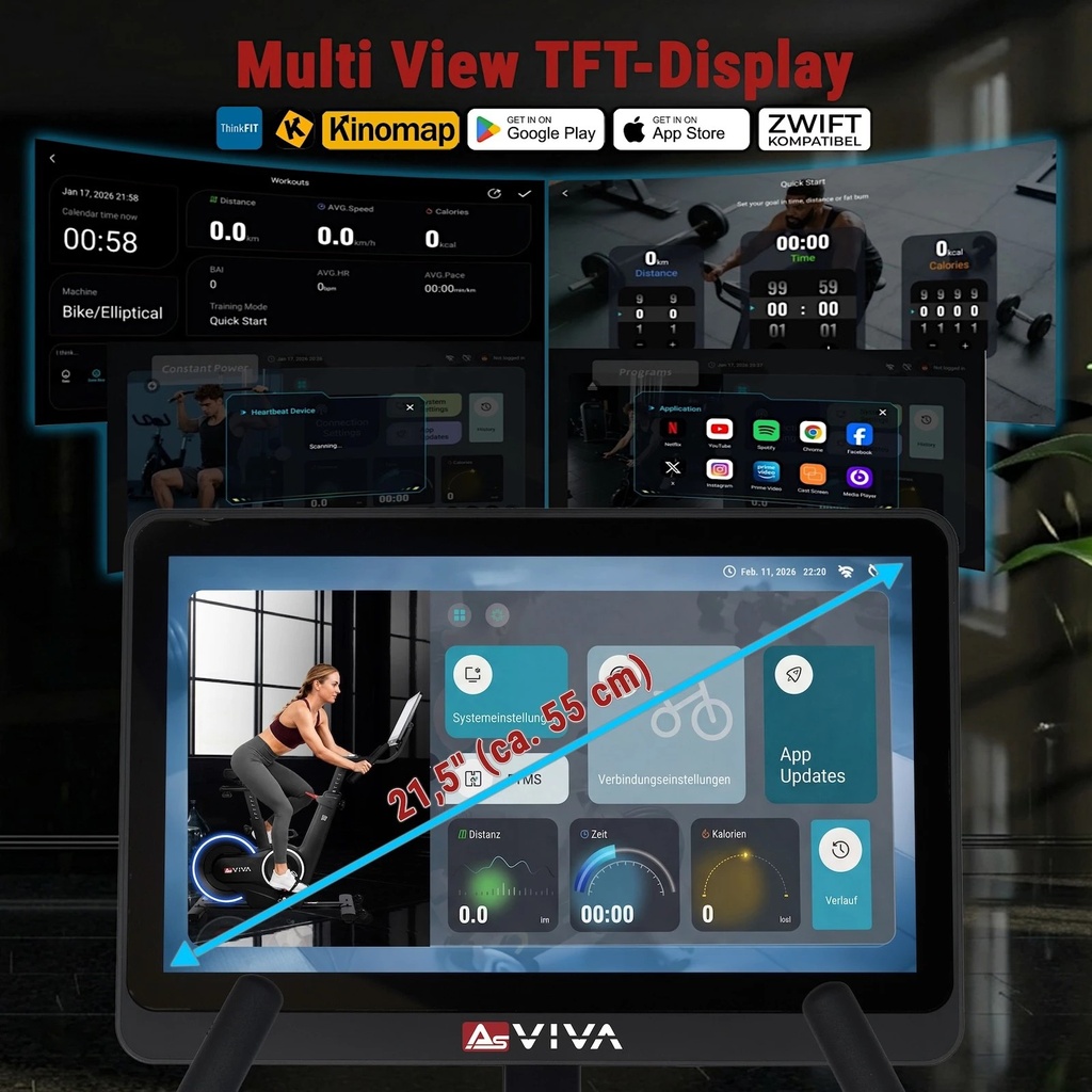 indoor-cycle-speedbike-asviva-s20-tft-display