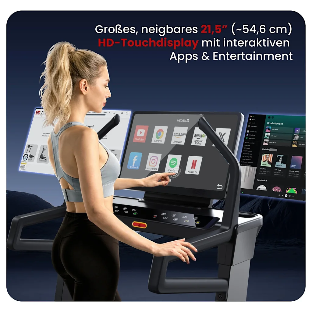 Apps, Streaming & Entertainment direkt am Gerät