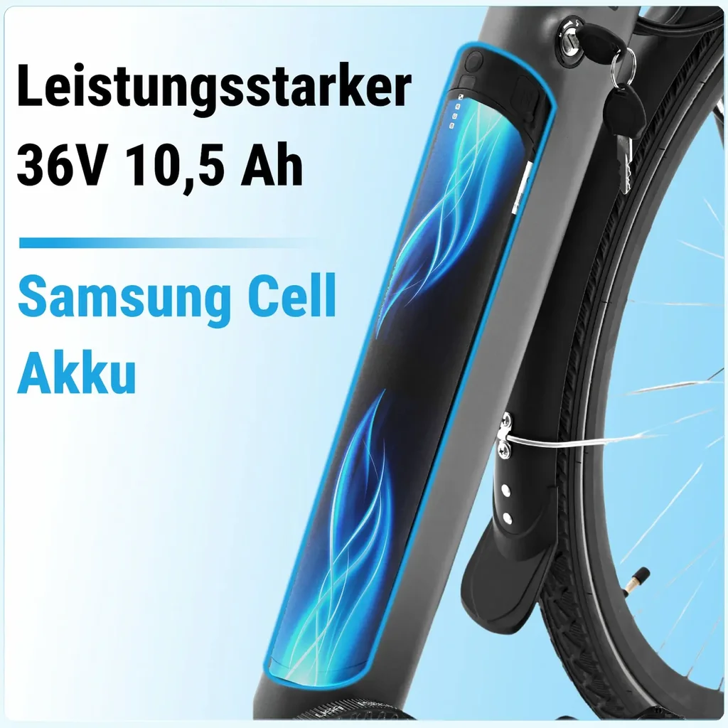 E-Bike mit Akkuantrieb
