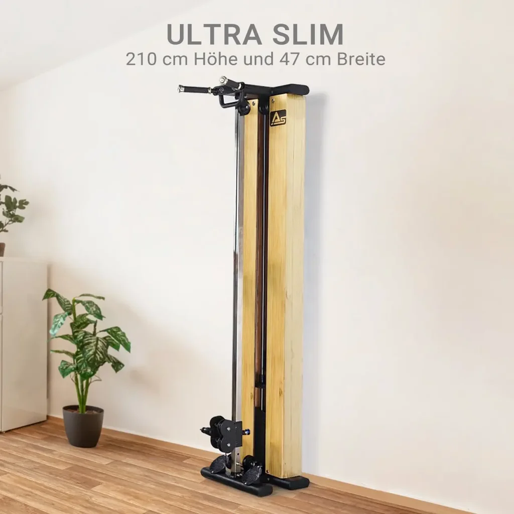 Ultra schlank – 210 cm hoch, nur 47 cm breit
