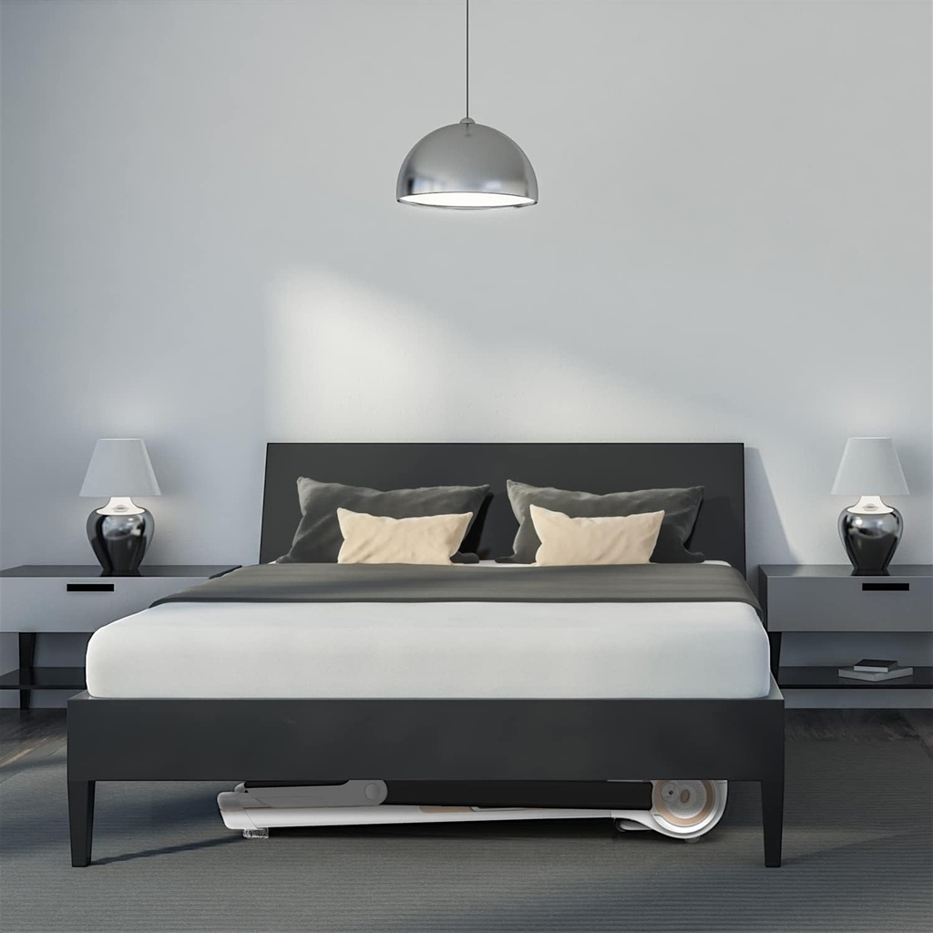Ultraflach – auch unter dem Bett verstaubar
