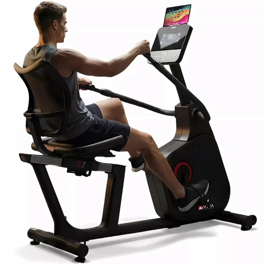 2in1 Recumbent Ergometer & Crossfit R7