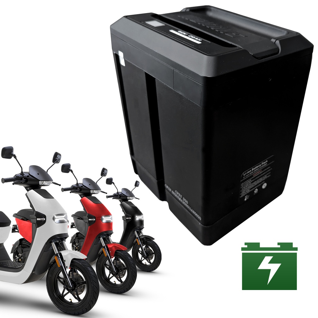 AsVIVA EM1 e-scooter 60V 20Ah Panasonic accu