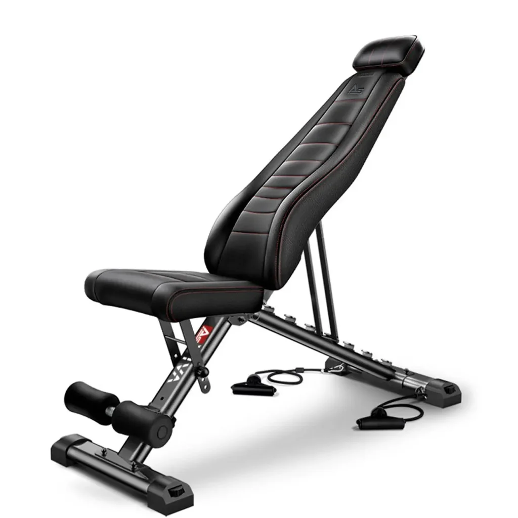 Ławka treningowa & ze skosem ujemnym Home-Gym WB2